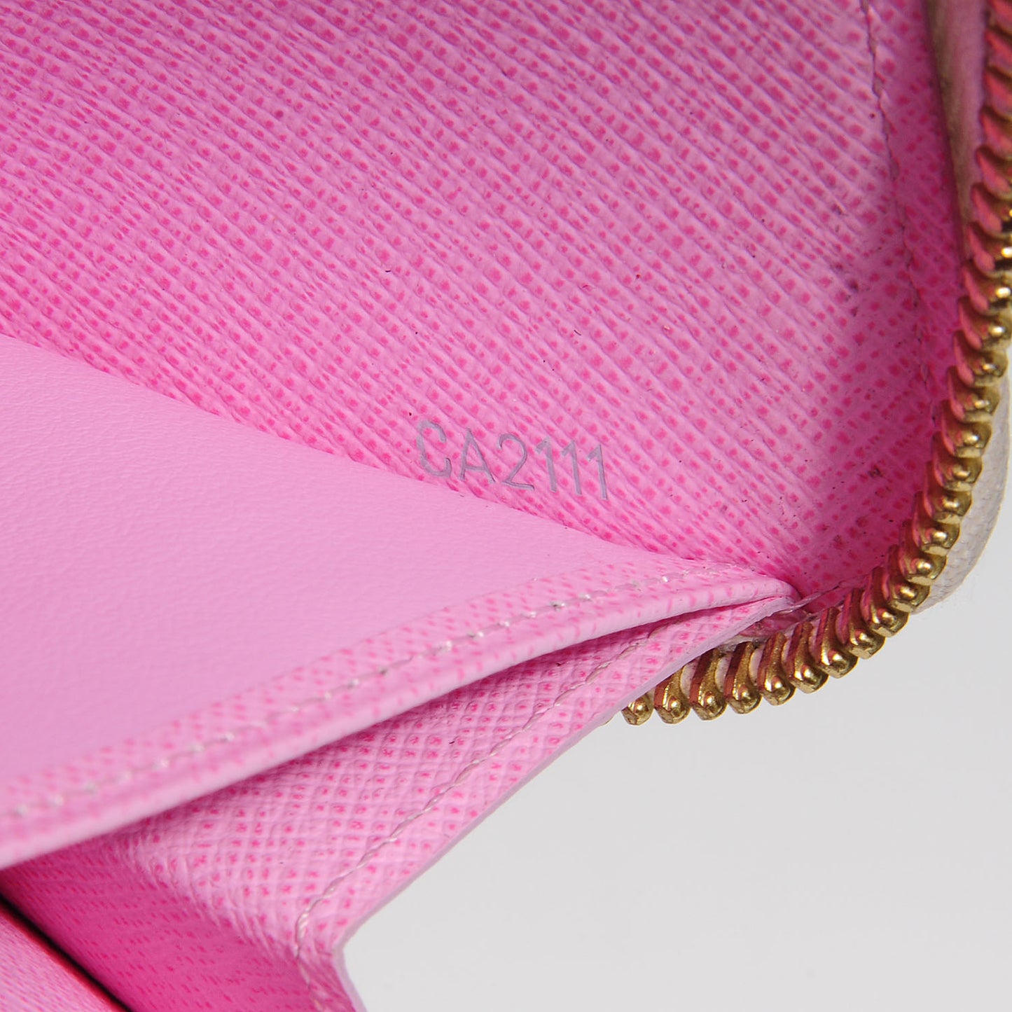 Monogram Multicolor Zippy Wallet White Litchi