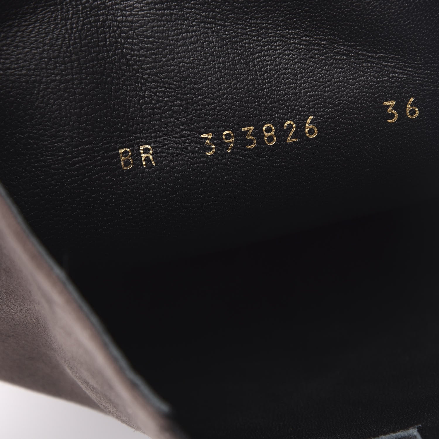 Saint Laurent Suede Babies Over The Knee Boots 36 Road Grey 8 of 9