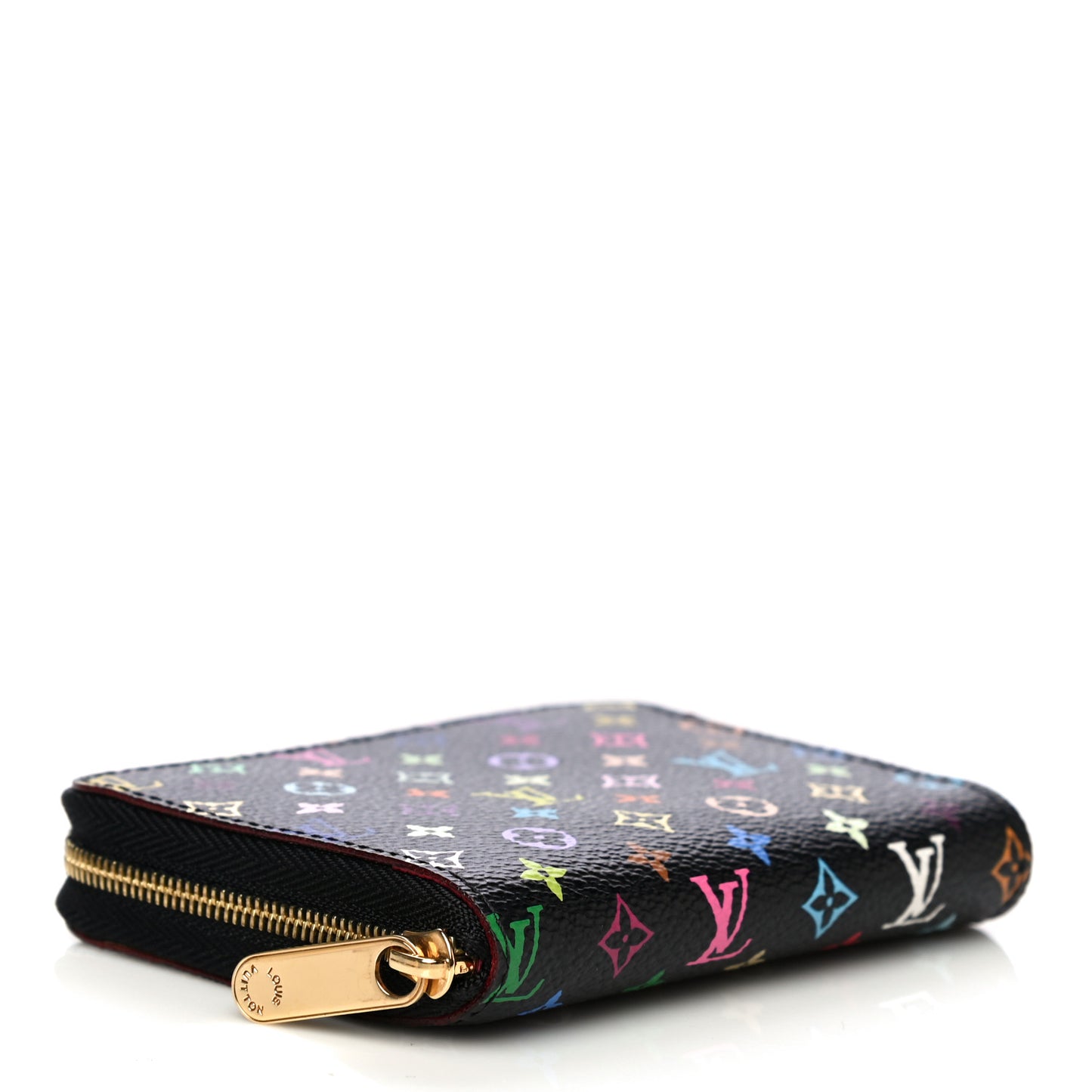 Monogram Multicolor Zippy Coin Purse Black Grenade