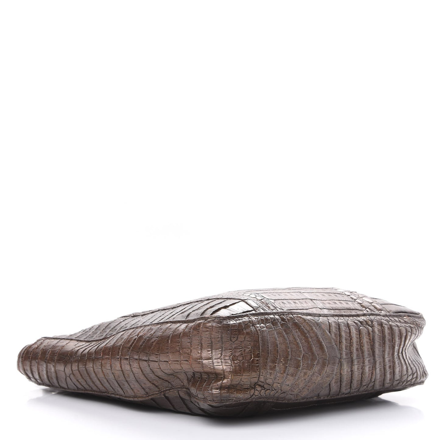 Crocodile Tote Brown