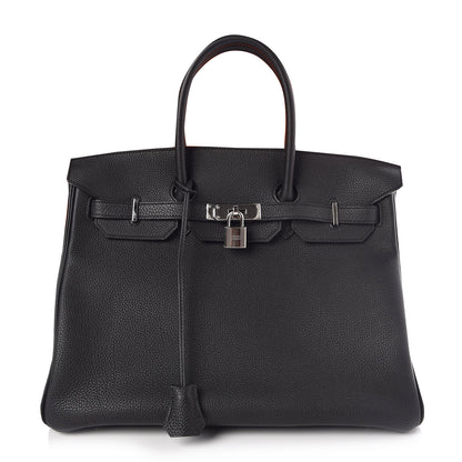 Hermes Togo Birkin 35 Black 1 of 11