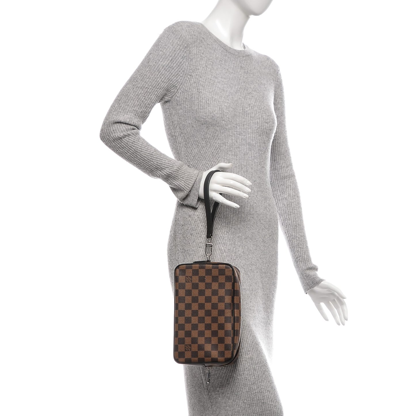 Damier Ebene Kasai Clutch