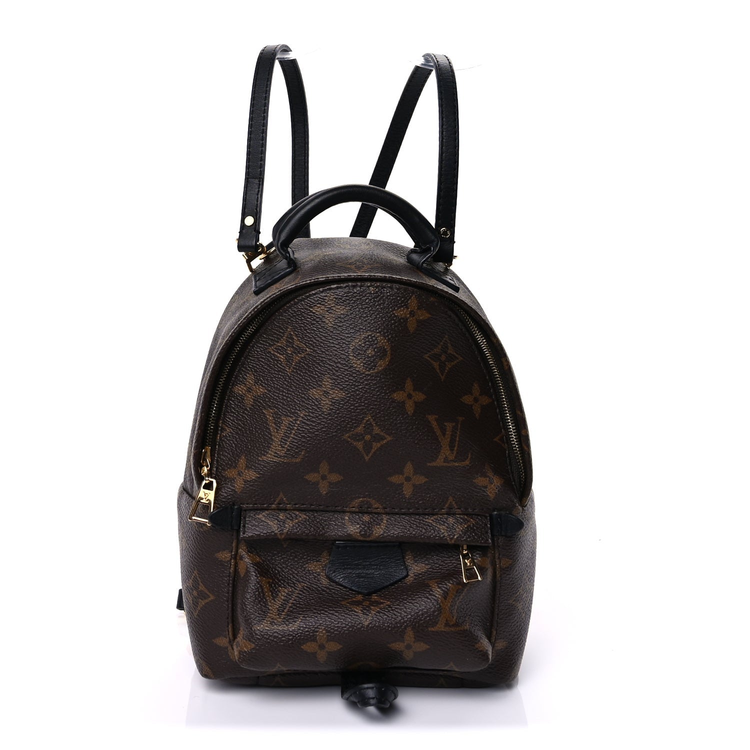 Louis Vuitton Monogram Palm Springs Backpack Mini Black 1 of 8