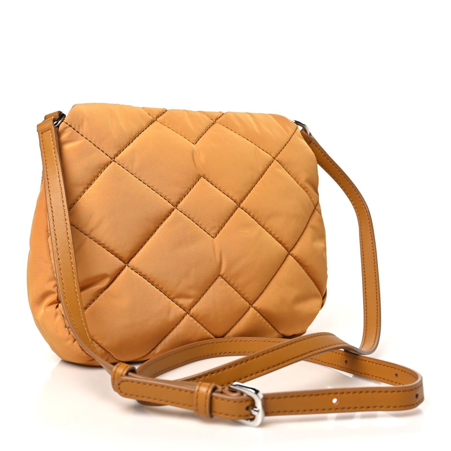 Marc Jacobs Quilted Pouch Messenger Bag Yellow 3 of 7