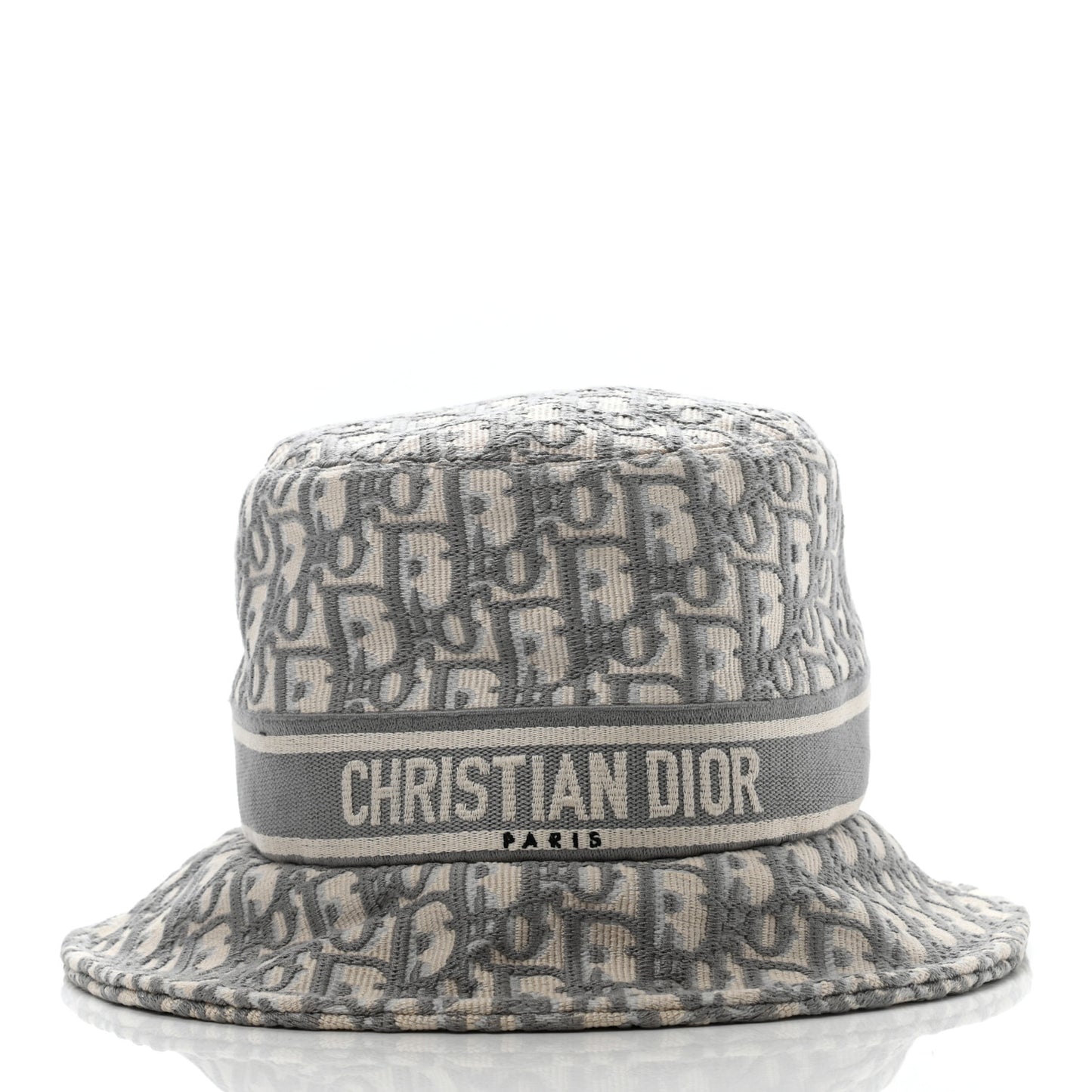 Oblique Bucket Hat 58 Grey