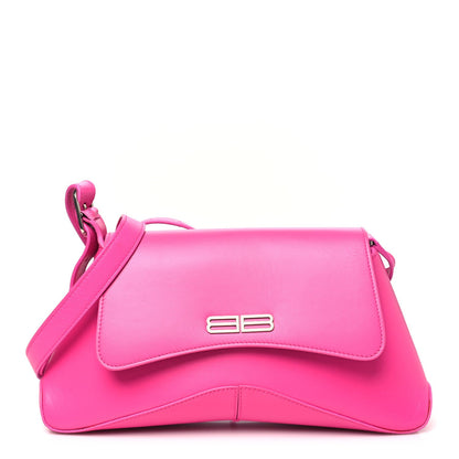 Balenciaga Box Calfskin Medium XX Flap Bag Lipstick Pink 1 of 7