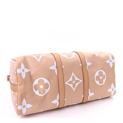 Louis Vuitton Monogram Giant By The Pool Keepall Bandouliere 45 Brume 3 of 8