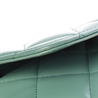 Chanel Lambskin Quilted Small Trendy CC Flap Dual Handle Bag Light Green 11 of 12