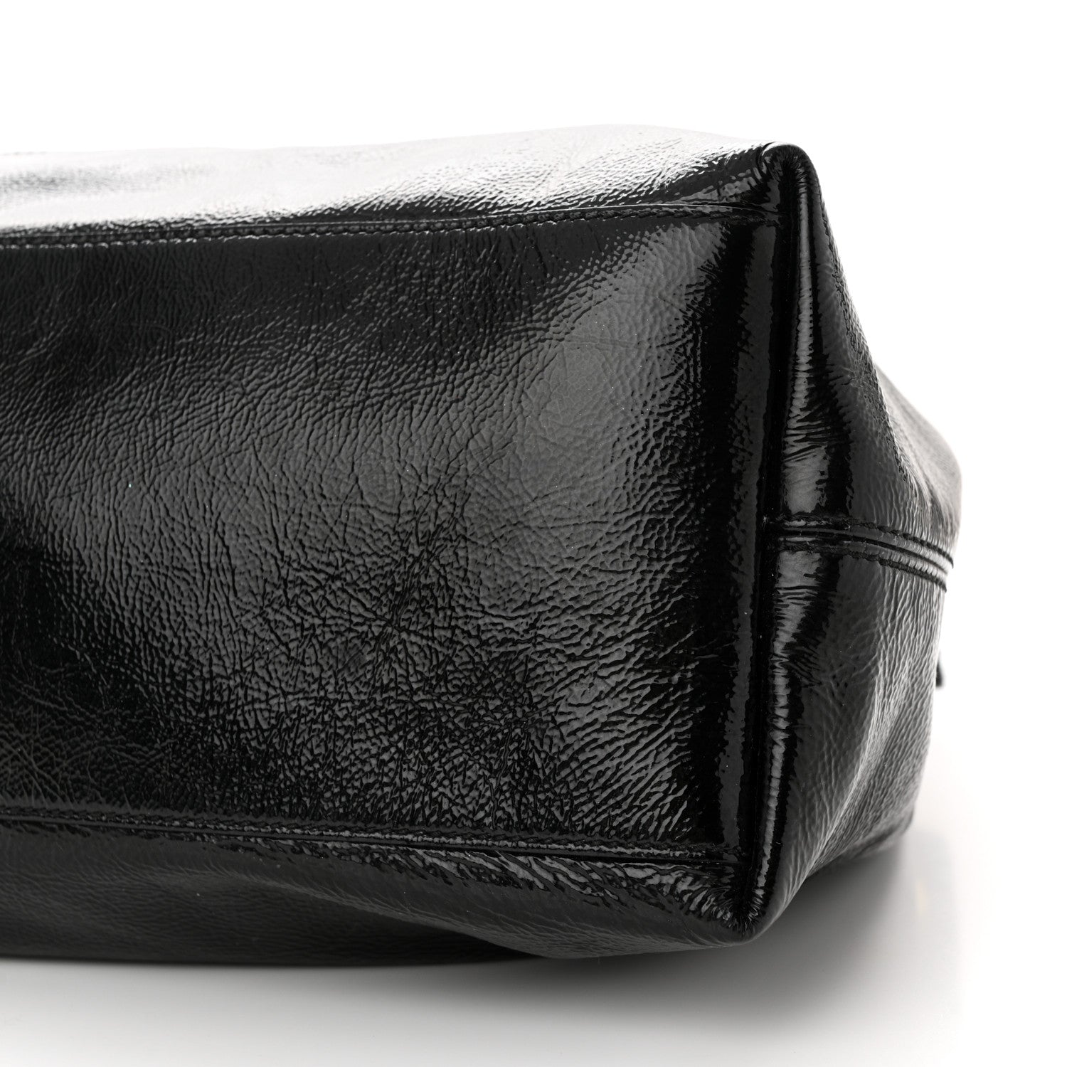 Gucci Patent Medium Soho Chain Shoulder Bag Black 10 of 10