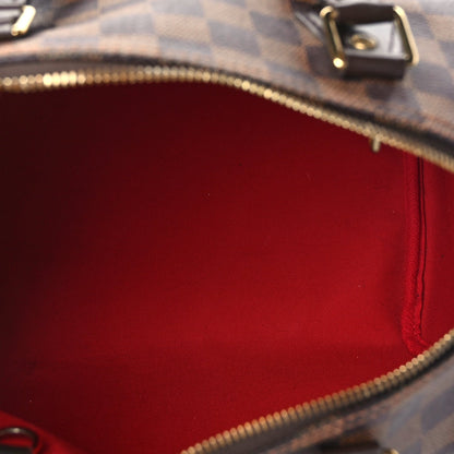 Louis Vuitton Damier Ebene Speedy 30 4 of 8