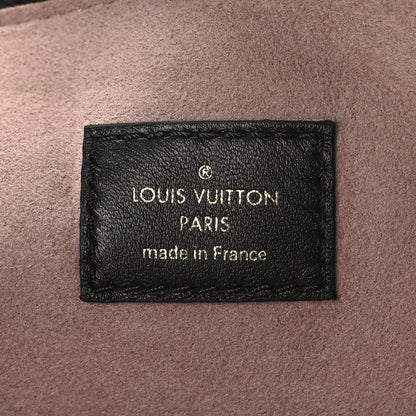 Louis Vuitton Lambskin Embossed Monogram Coussin PM Black 7 of 9