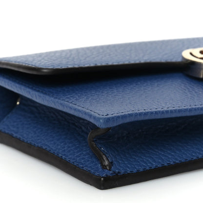 Gucci Dollar Calfskin Interlocking G Chain Wallet  Caspian 7 of 8