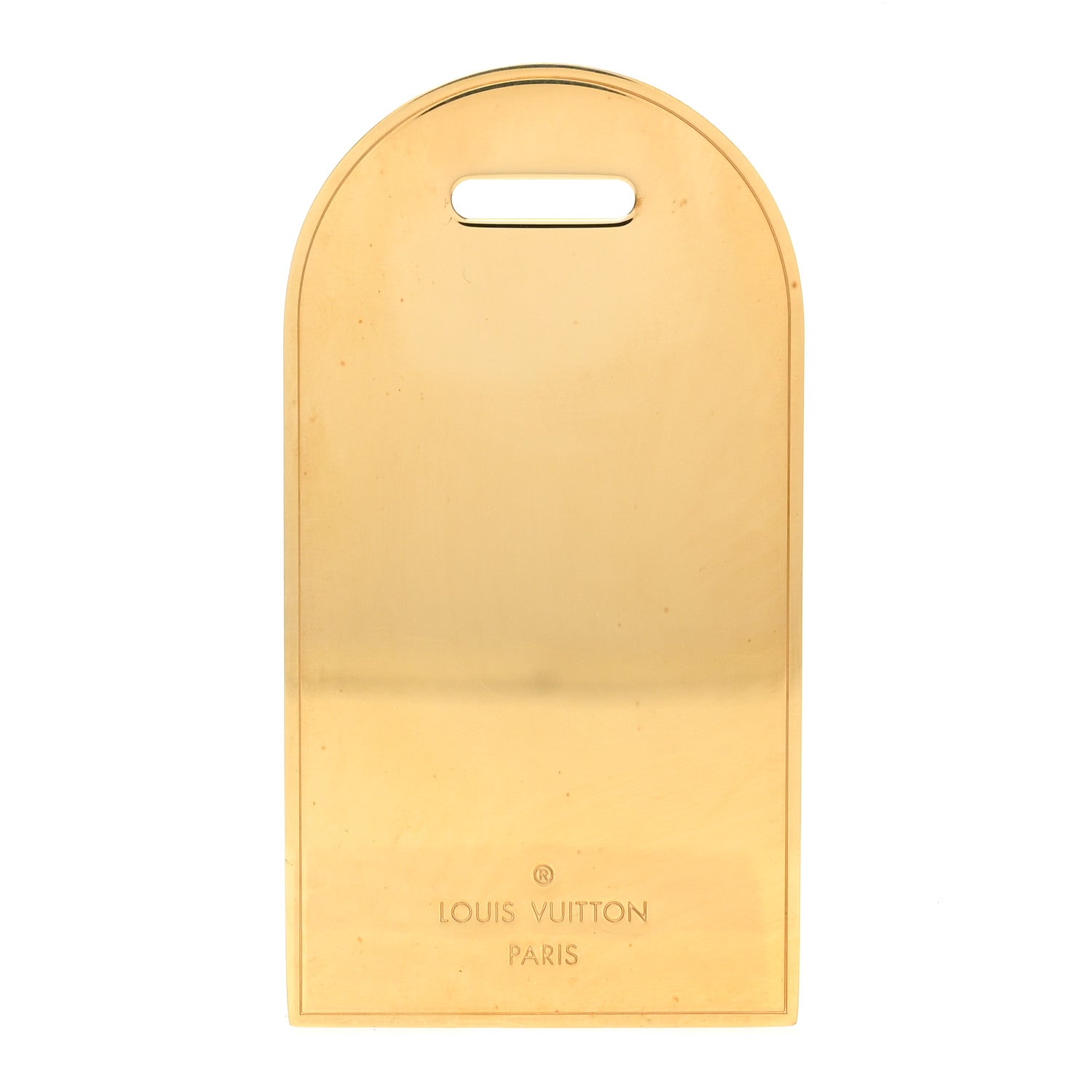 Louis Vuitton Luggage Tag Gold 1 of 4