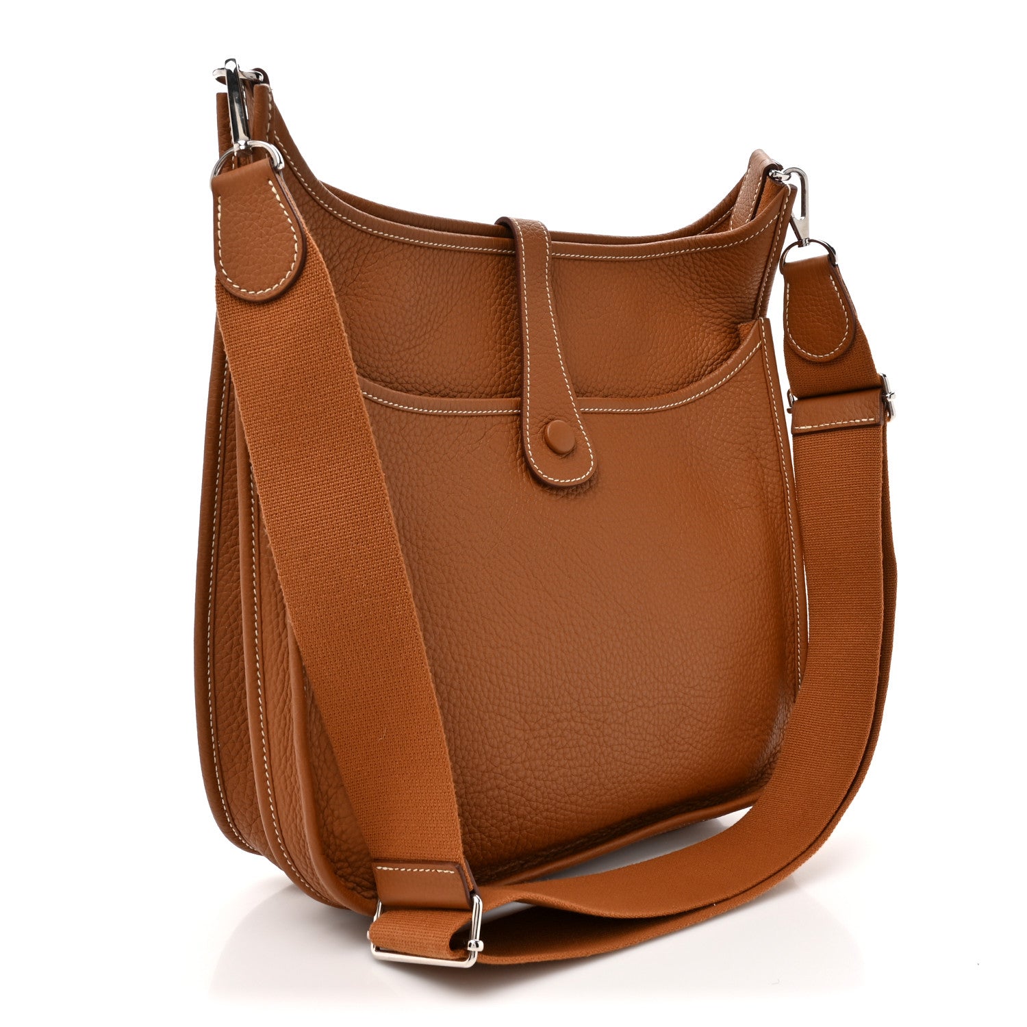 Hermes Taurillon Clemence Evelyne III PM Gold 3 of 11