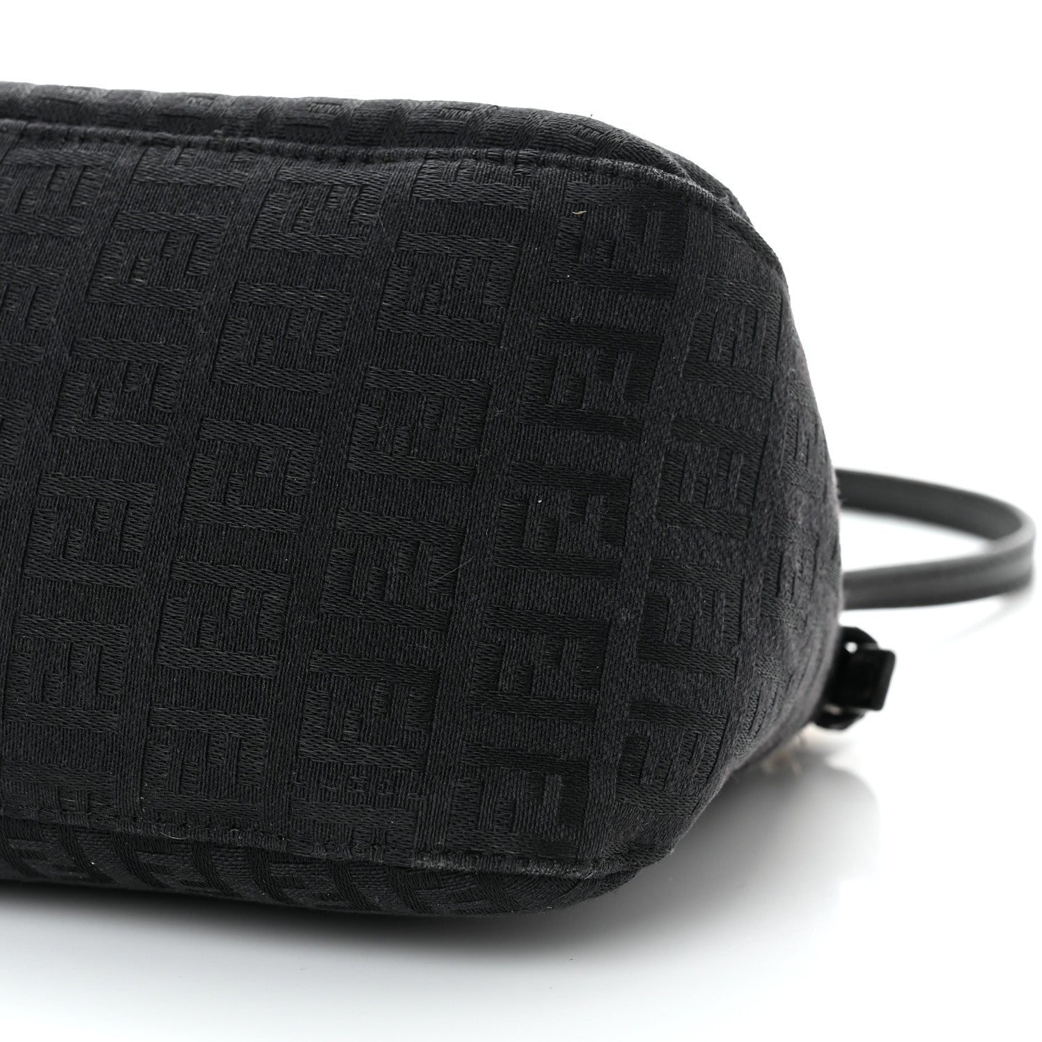 Fendi Zucchino Mini Mama Baguette Black 10 of 16