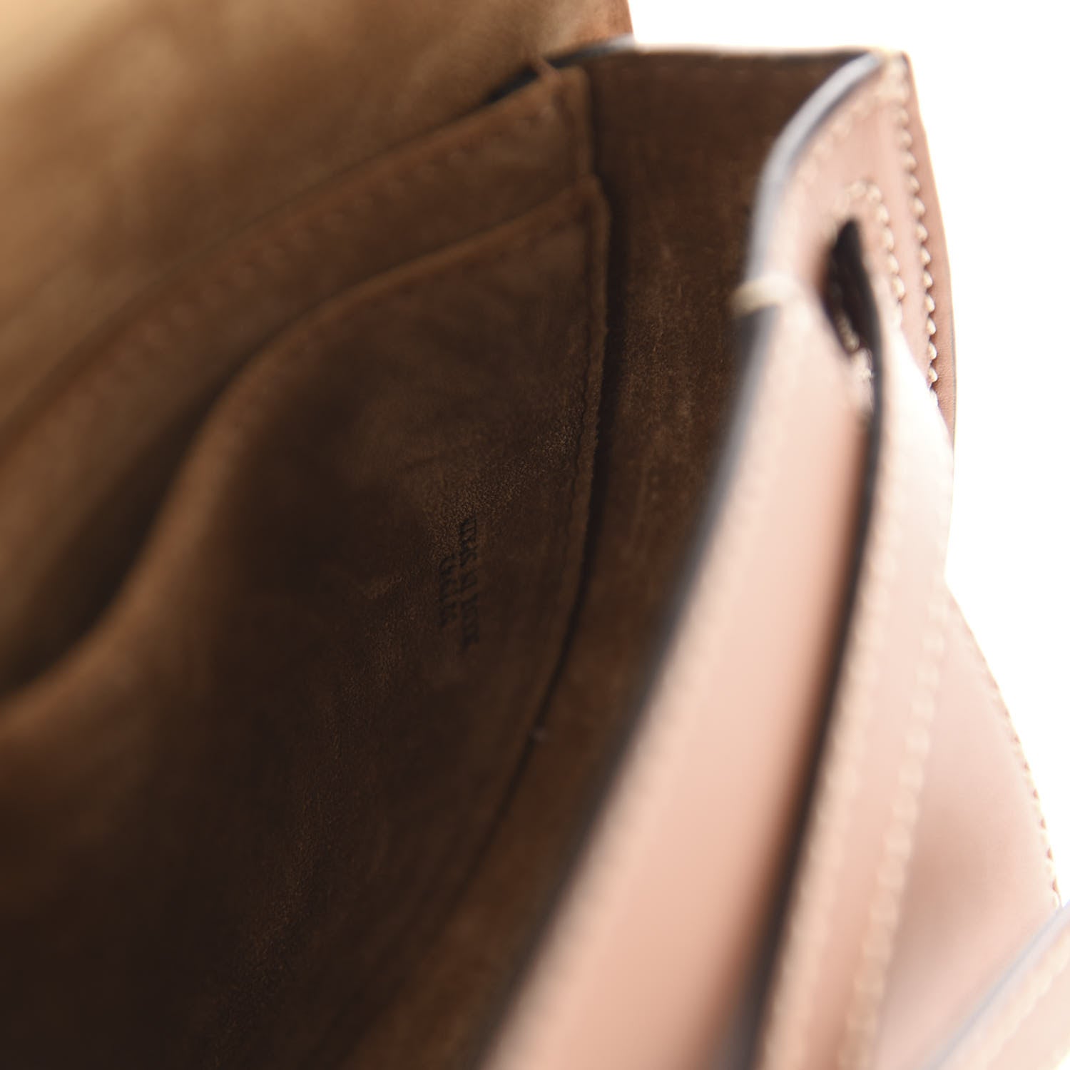 Loewe Calfskin Mini Gate Belt Bag Tan 9 of 10