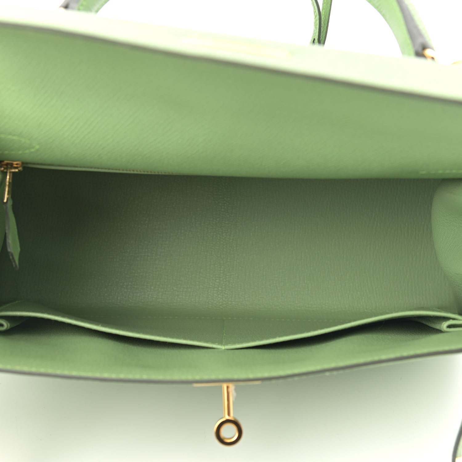 Hermes Epsom Kelly Sellier 28 Vert Criquet 5 of 11
