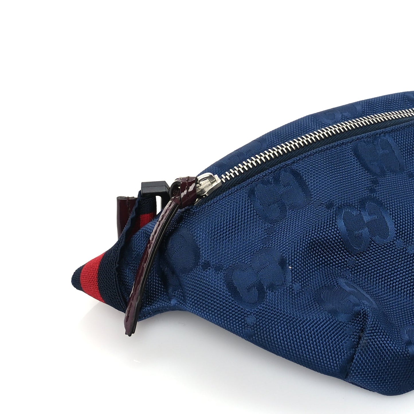 Econyl Nylon Monogram Web Off The Grid Childrens Belt Bag Tide
