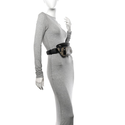 Gucci GG Supreme Monogram Belt Bag Black 2 of 12