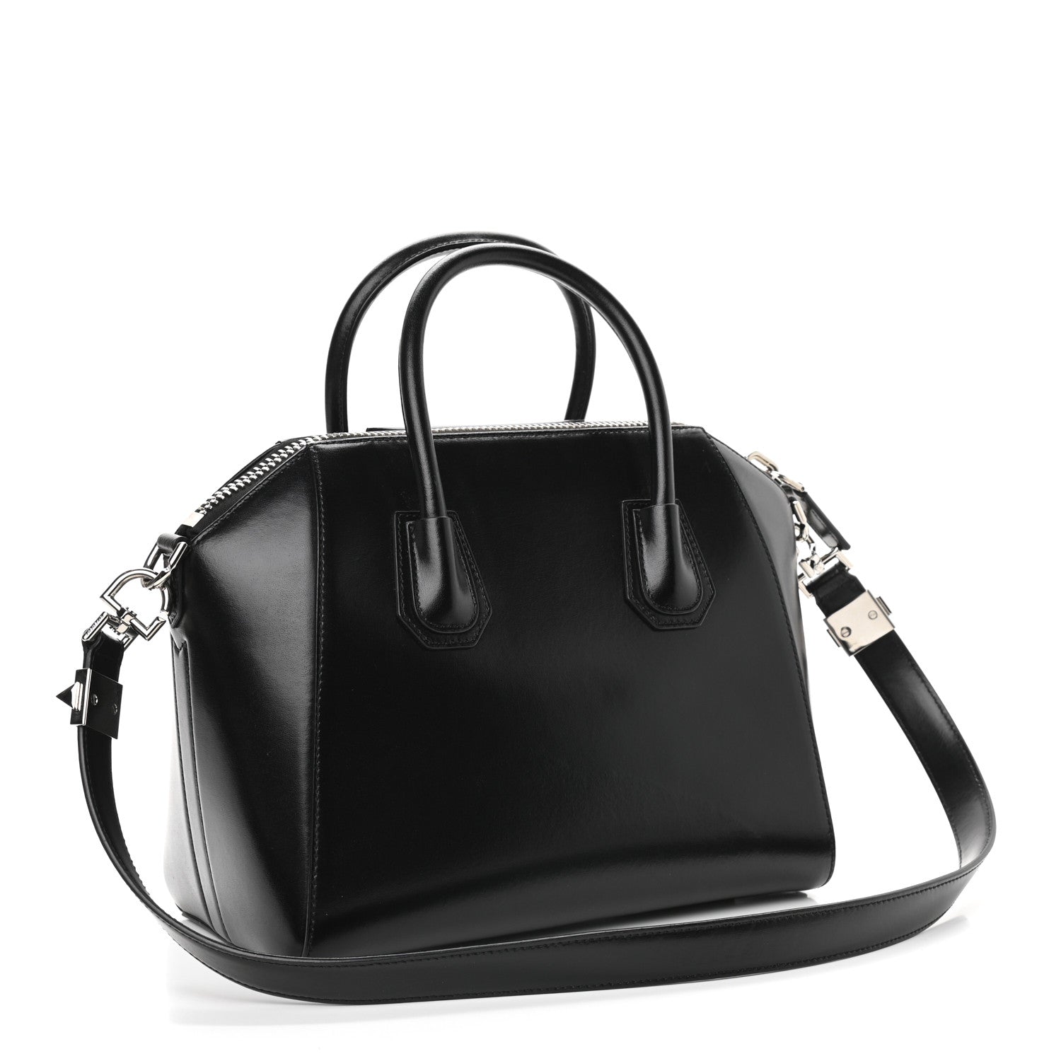 Givenchy Shiny Lord Calfskin Small Antigona Black 3 of 10