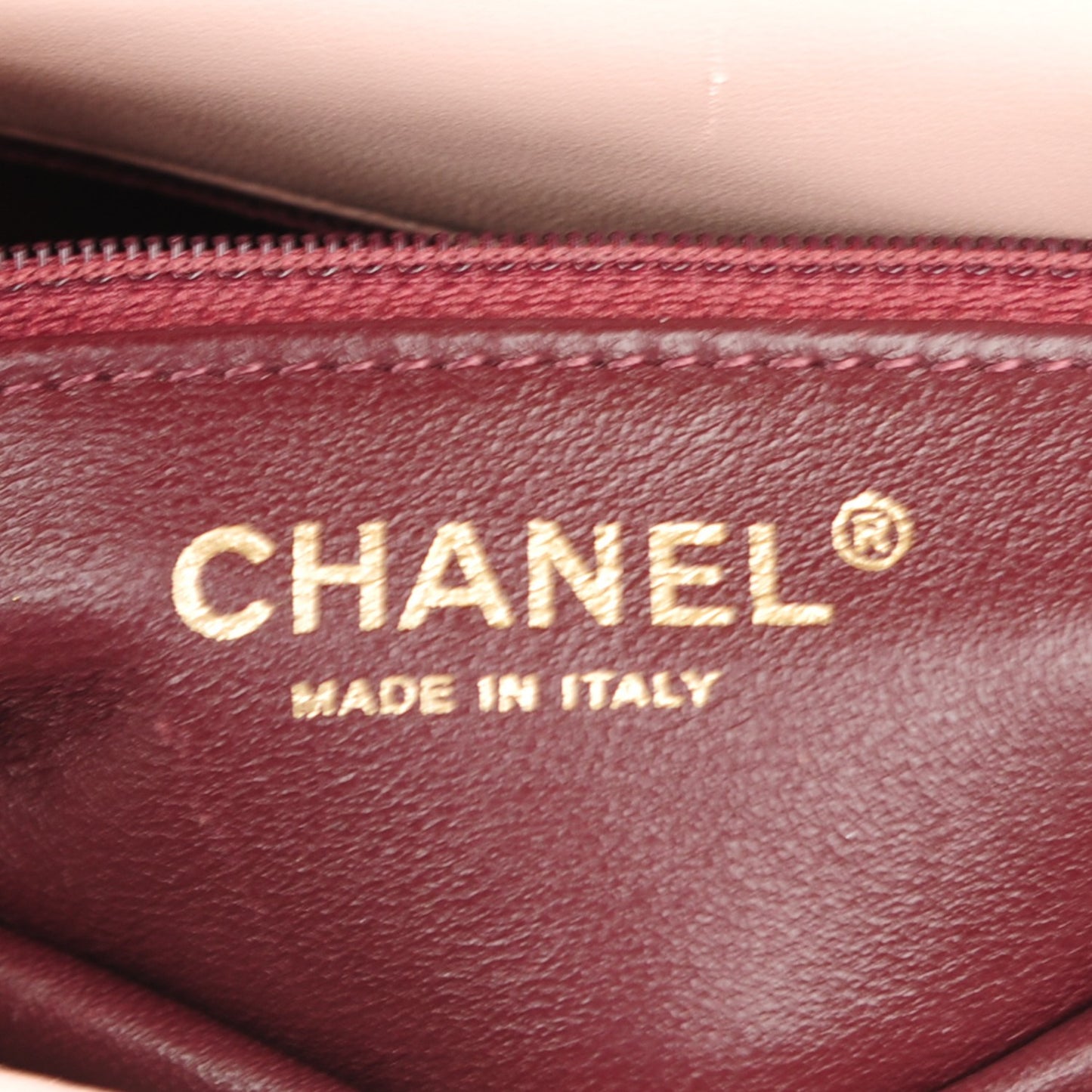 Lambskin Quilted Trendy CC Flap Pink