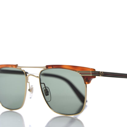 Gucci Acetate Square Frame Web Sunglasses GG0287S Light Tortoise 7 of 8