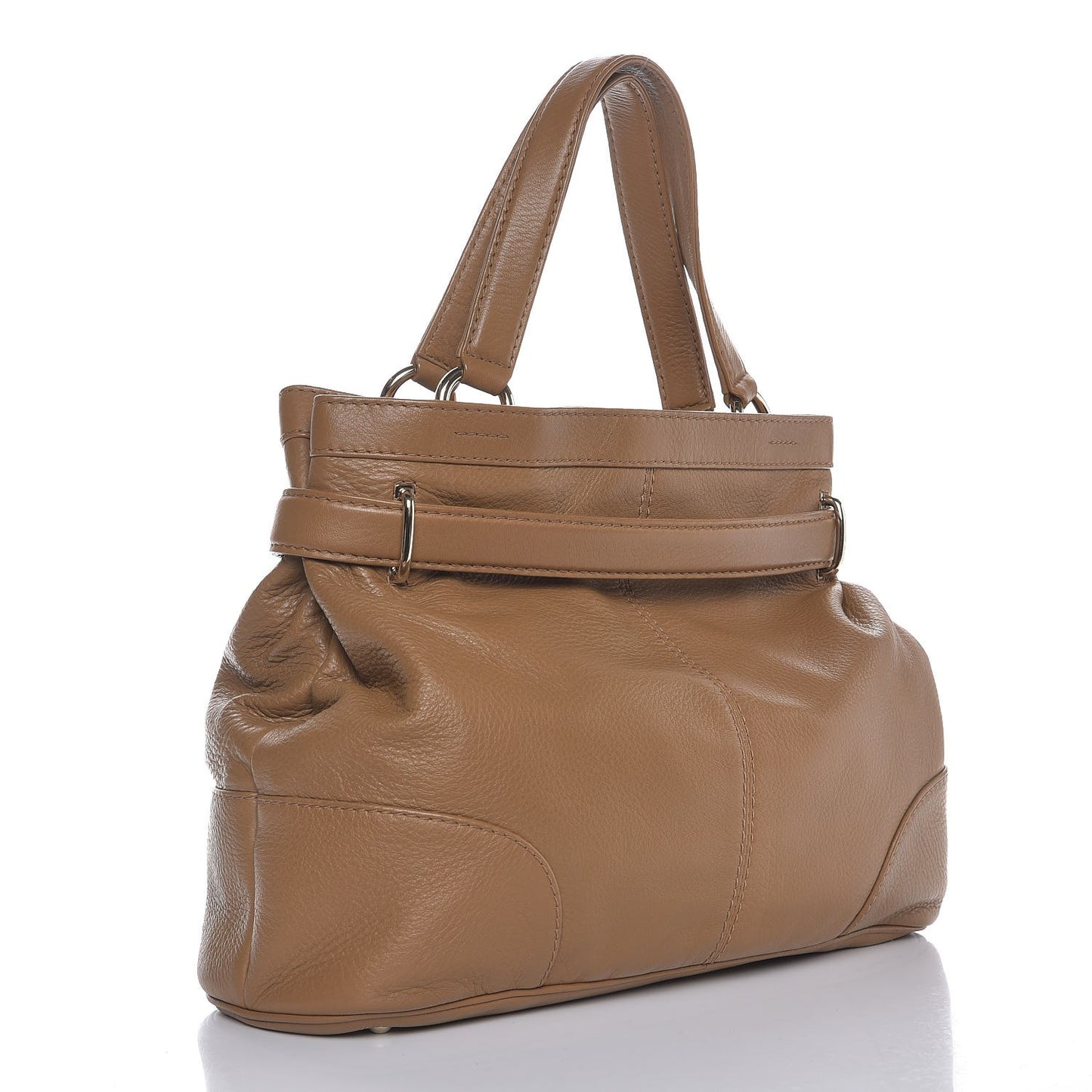 Deerskin Medium Sienna Bit Tote Camel