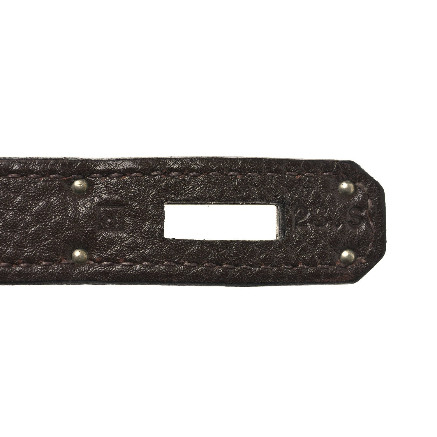 Hermes Togo Kelly Retourne 32 Chocolate 7 of 12