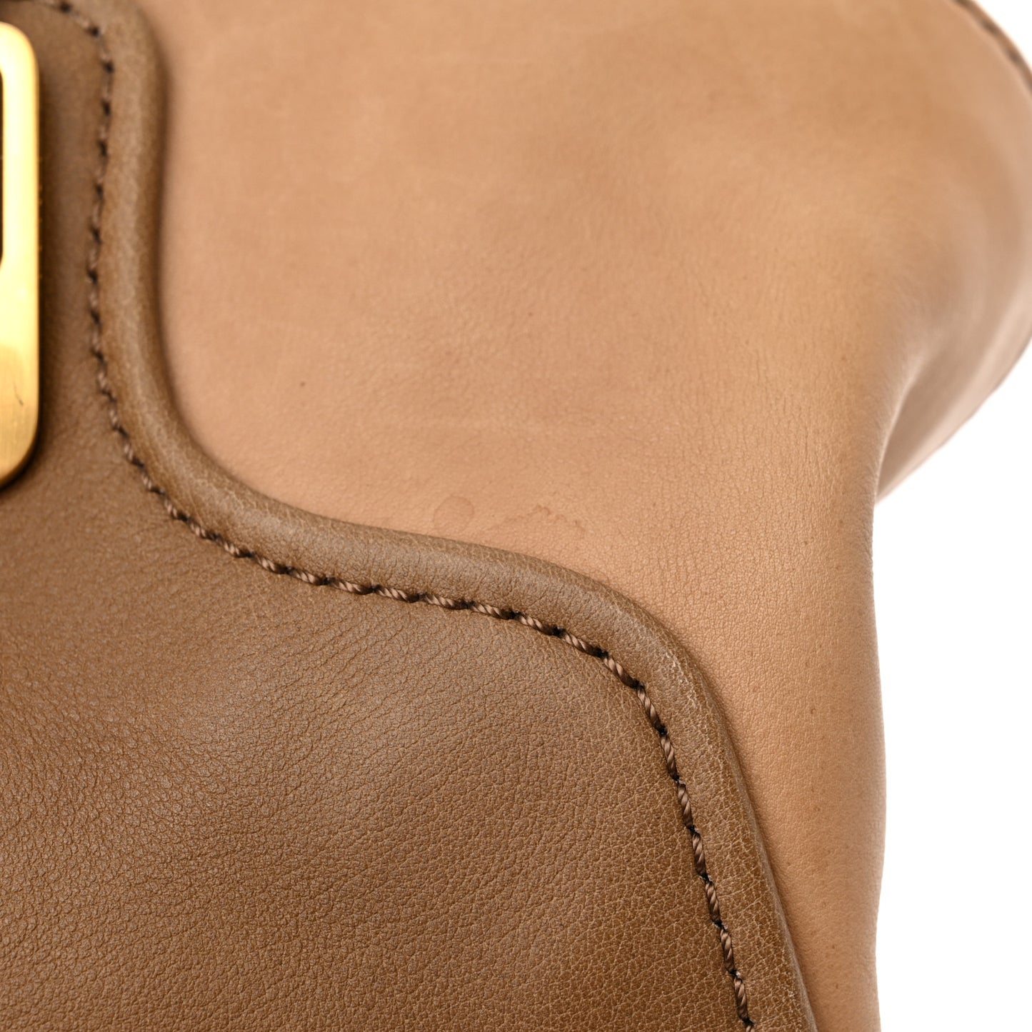 Capra Vitello Saddle Colorblock Large Chameleon Tote Grigio