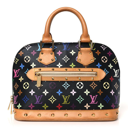Louis Vuitton Monogram Multicolor Alma Black 1 of 7