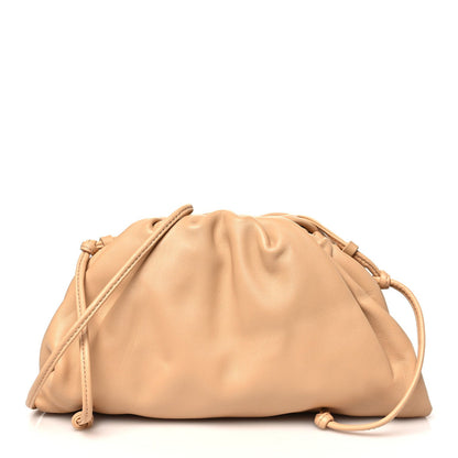 Bottega Veneta Butter Calfskin The Mini Pouch Almond 1 of 7