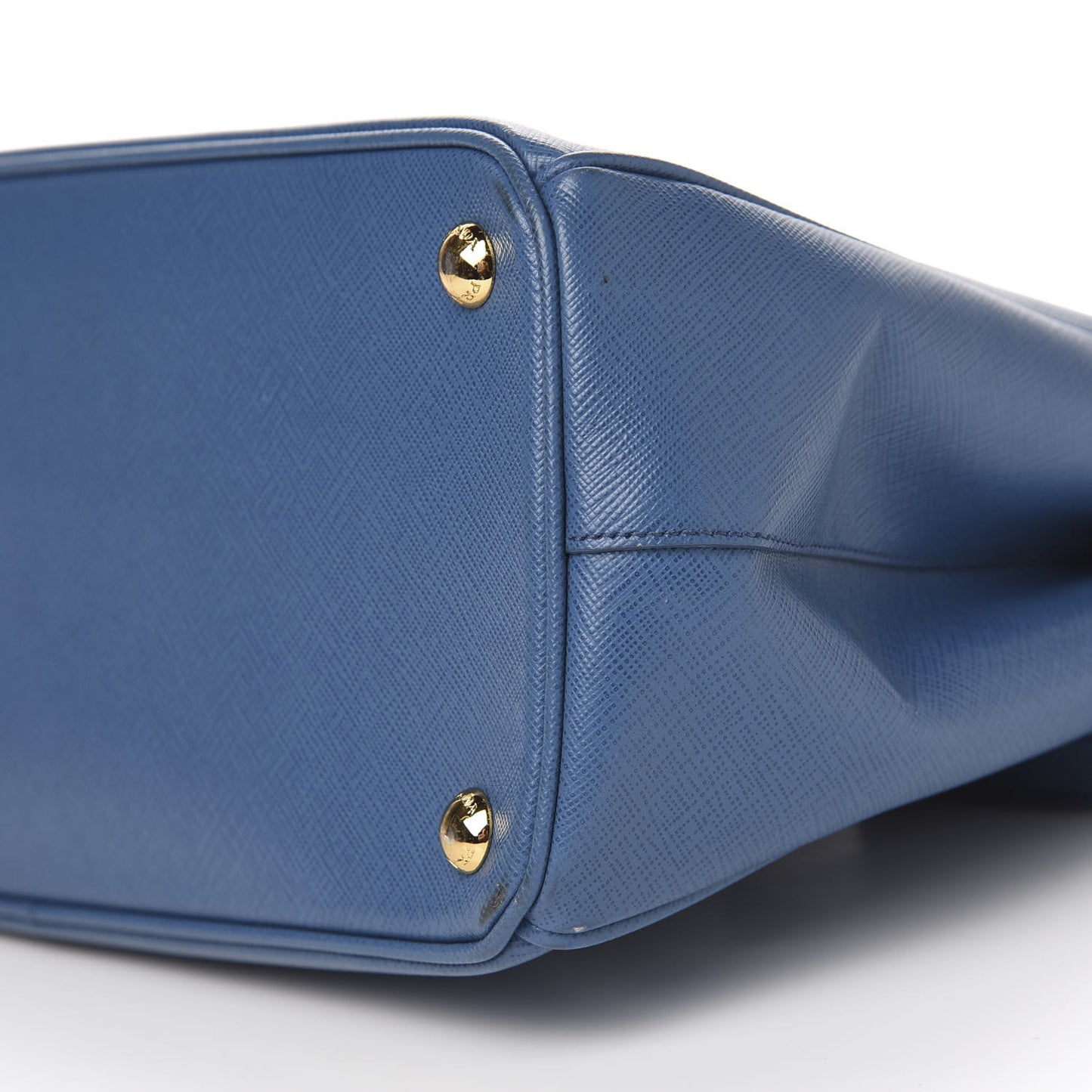 Saffiano Small Galleria Double Zip Tote Bluette