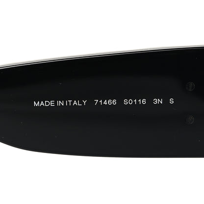 Chanel Acetate Shield Sunglasses 71466 Black 6 of 7