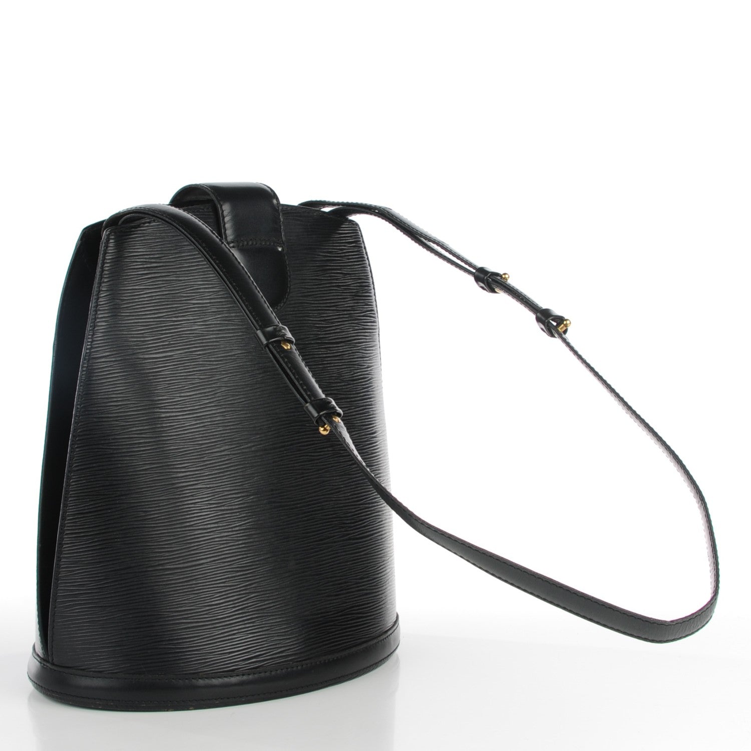 Louis Vuitton Epi Cluny Black 3 of 10