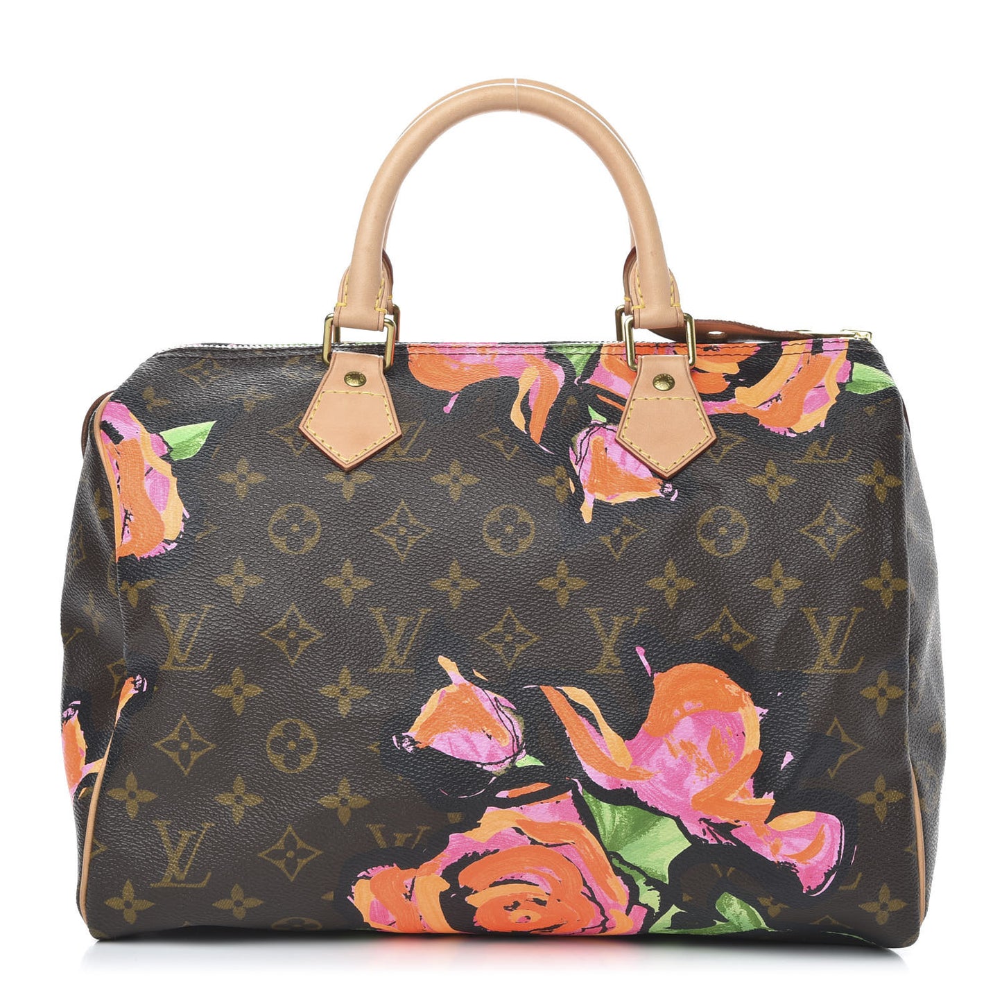 Monogram Roses Speedy 30