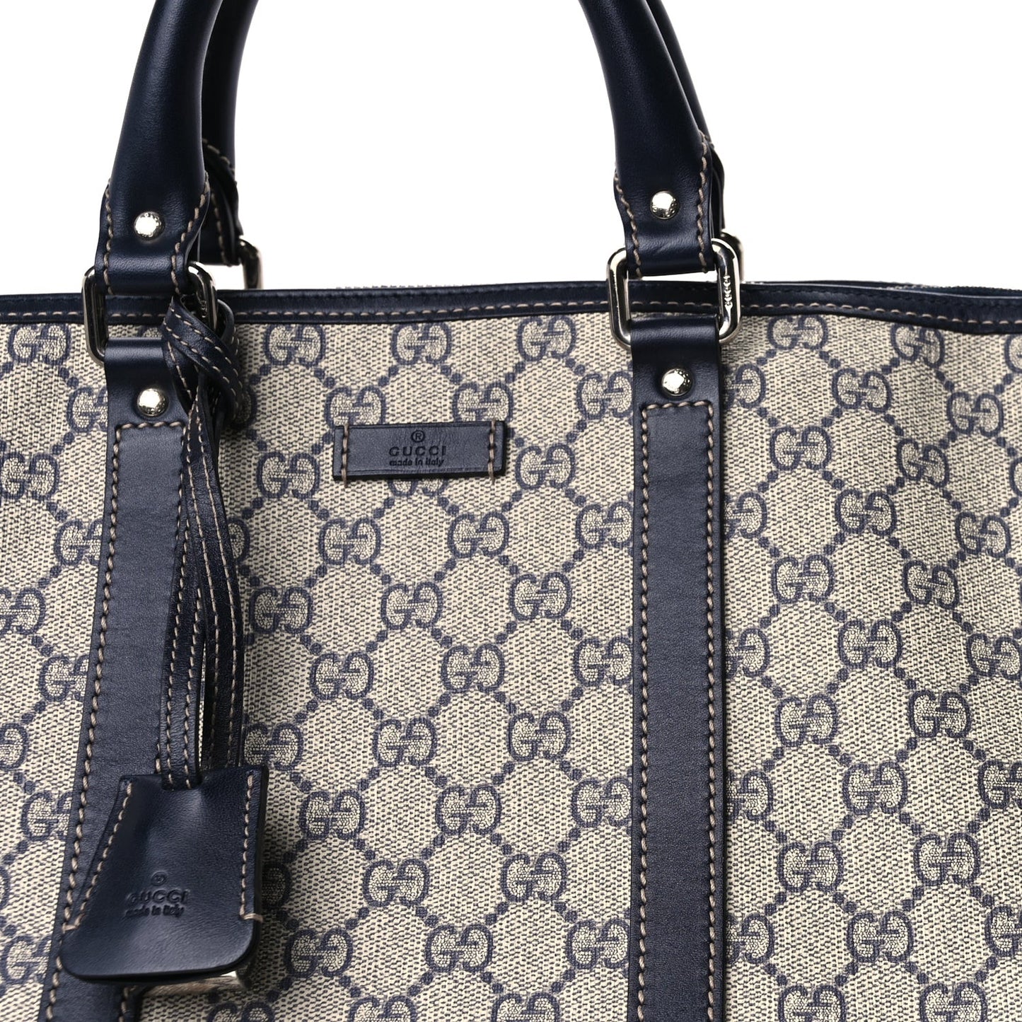 Plus Monogram Large Carry On Duffle Bag  Navy