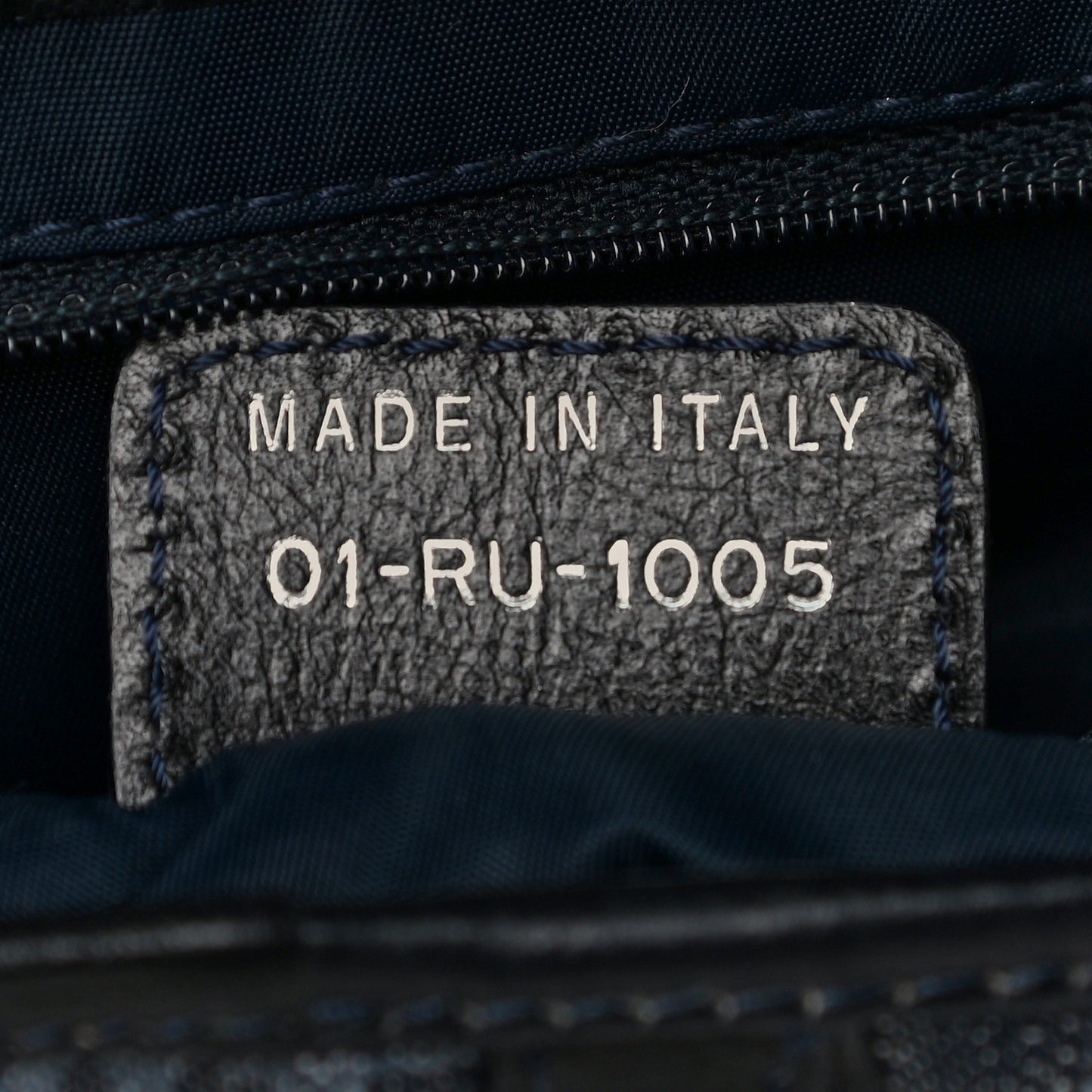 Denim Monogram Flight Saddle Bag