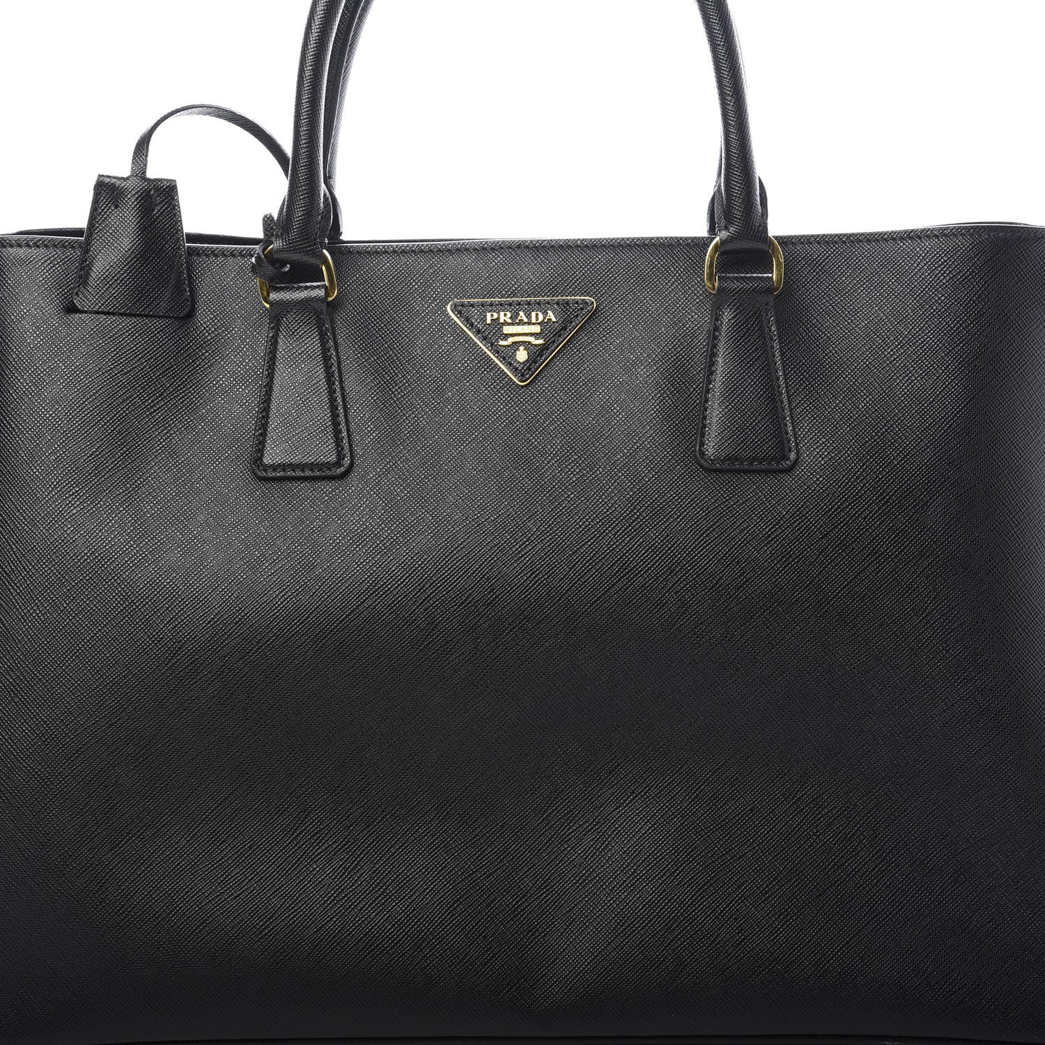 Prada Saffiano Lux Large Tote Black 11 of 11