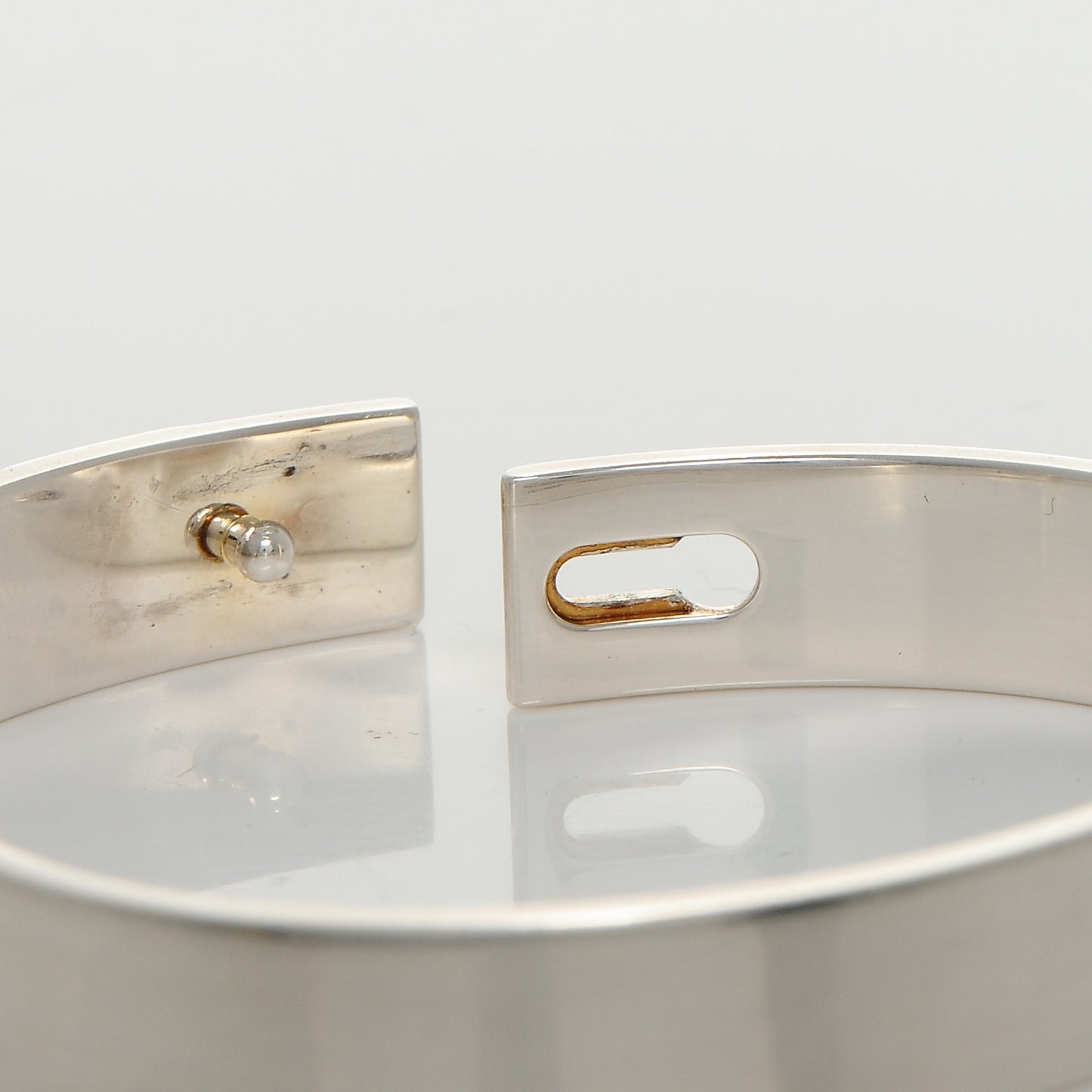 Sterling Silver PM Collier De Chien Bracelet LG