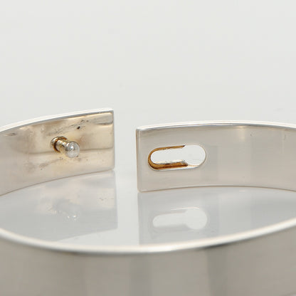 Hermes Sterling Silver PM Collier De Chien Bracelet LG 4 of 5