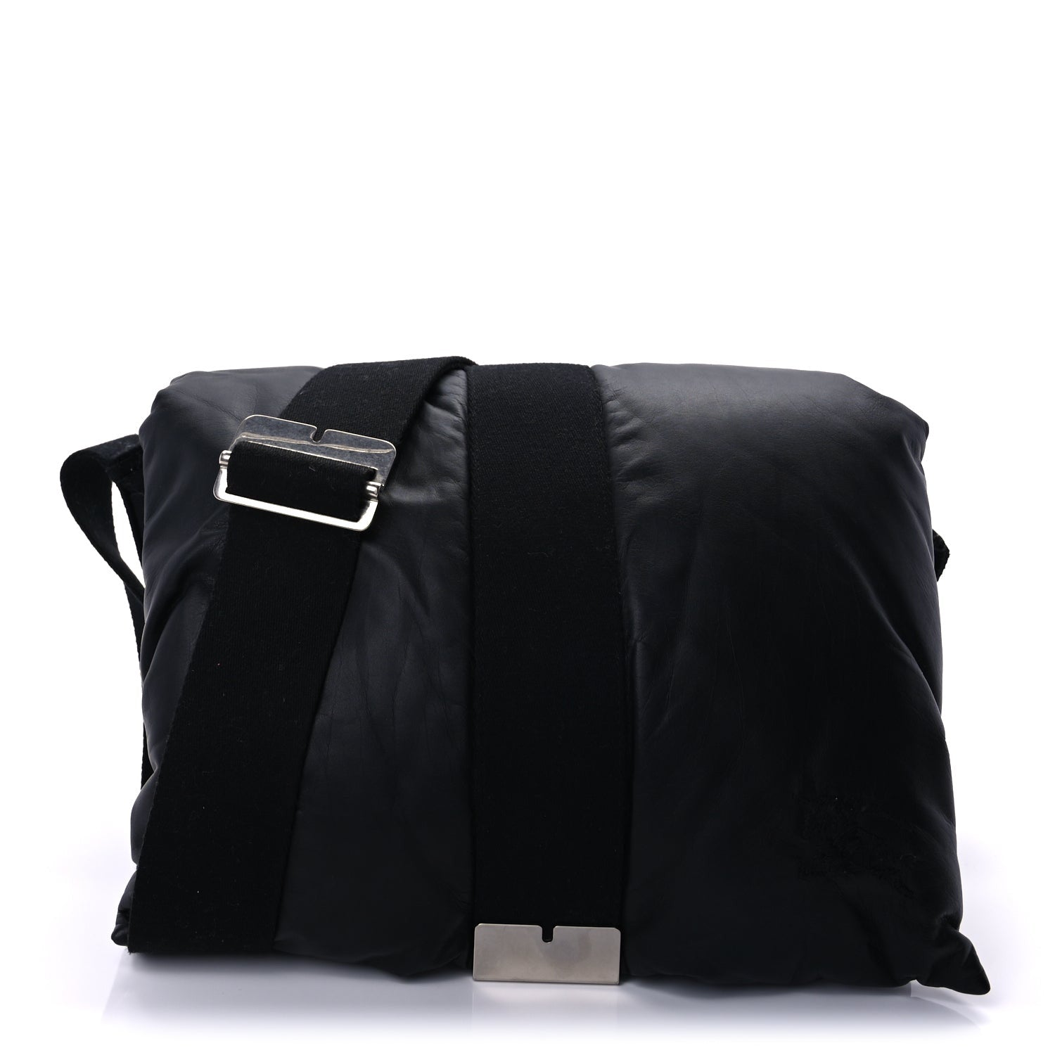 Burberry Nappa Padded Pillow Crossbody Black 1 of 8