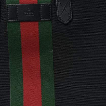 Gucci Canvas Web Briefcase Black 10 of 10