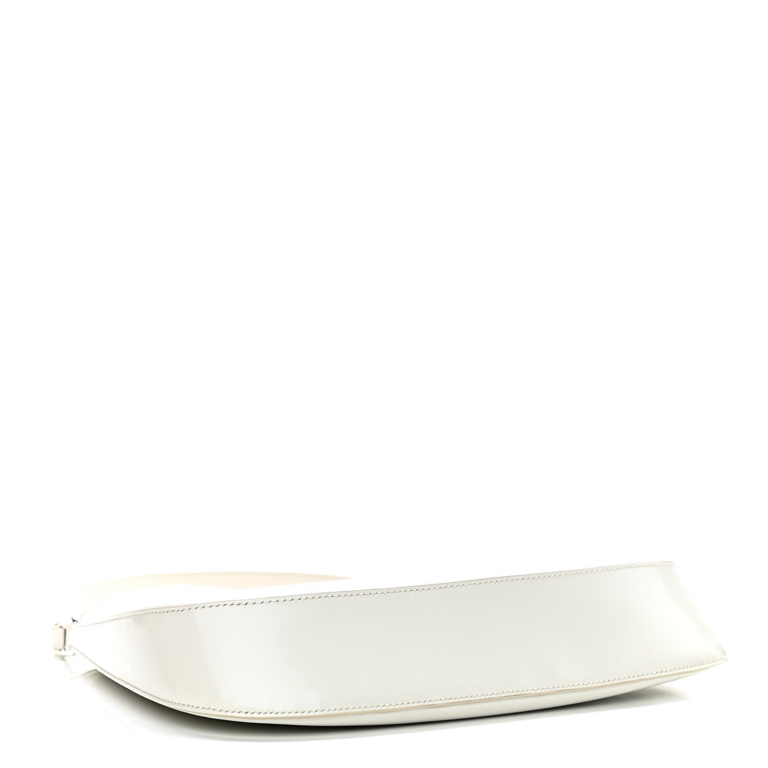 Prada Spazzolato Cleo Shoulder Bag White 4 of 10