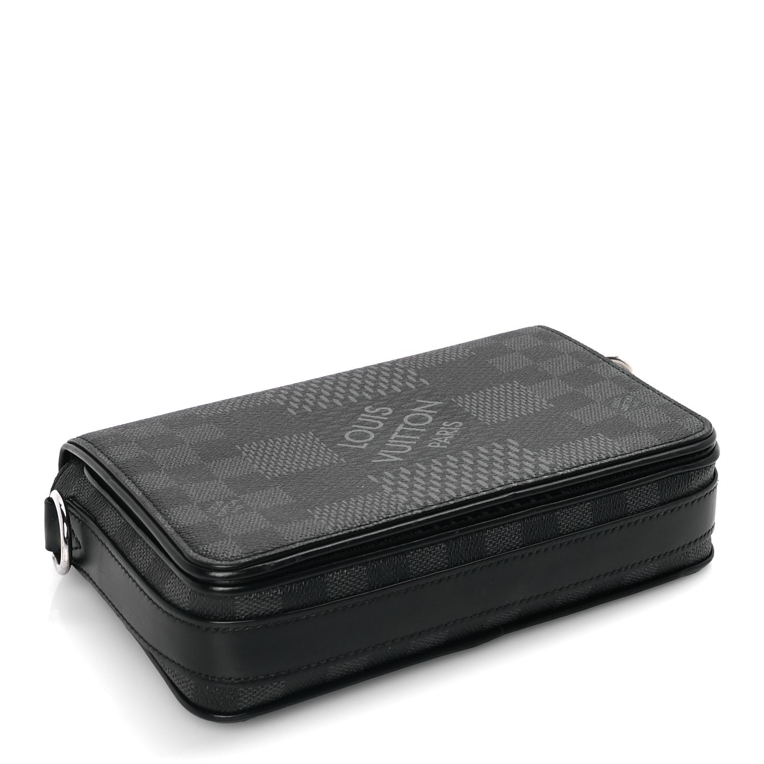 Louis Vuitton Damier Graphite 3D Studio Messenger Black 3 of 7