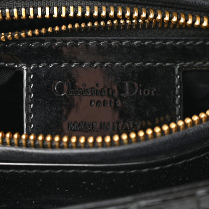 Christian Dior Patent Cannage Medium Lady Dior Black 6 of 12