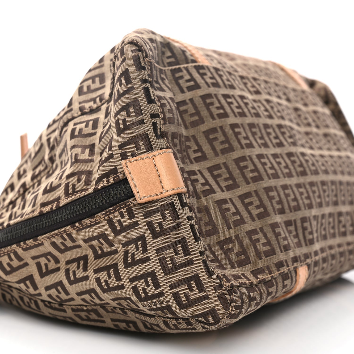 Fendi Zucchino Tote Beige 7 of 8