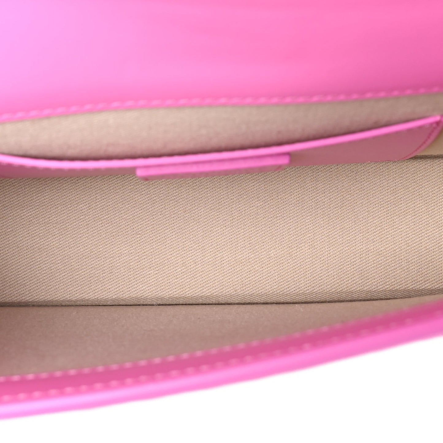 Smooth Calfskin Le Bambino Long Flap  Pink