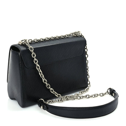 Louis Vuitton Epi Twist Shoulder Bag MM Black 2 of 8