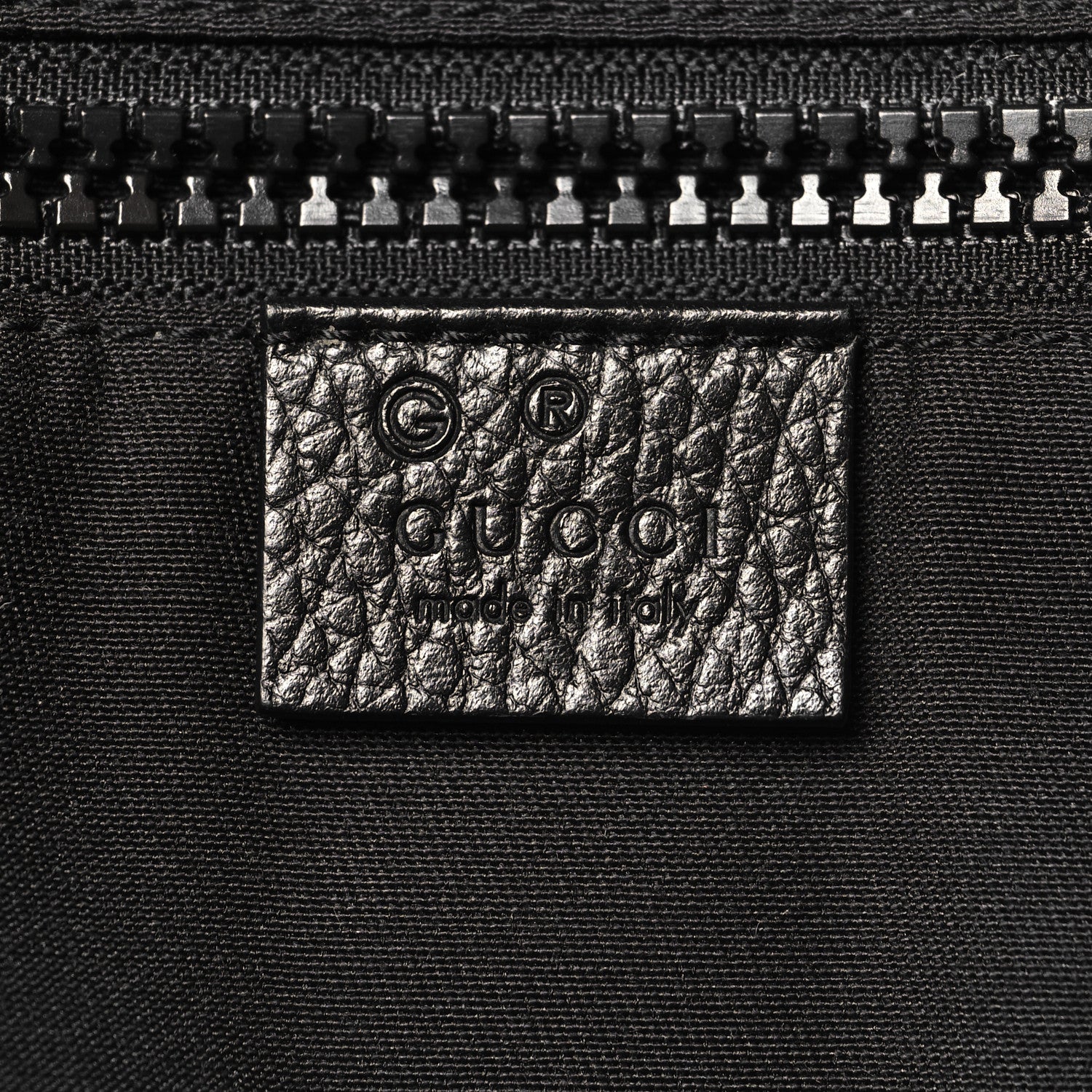 Gucci Nylon Monogram Slim Backpack Black 6 of 11