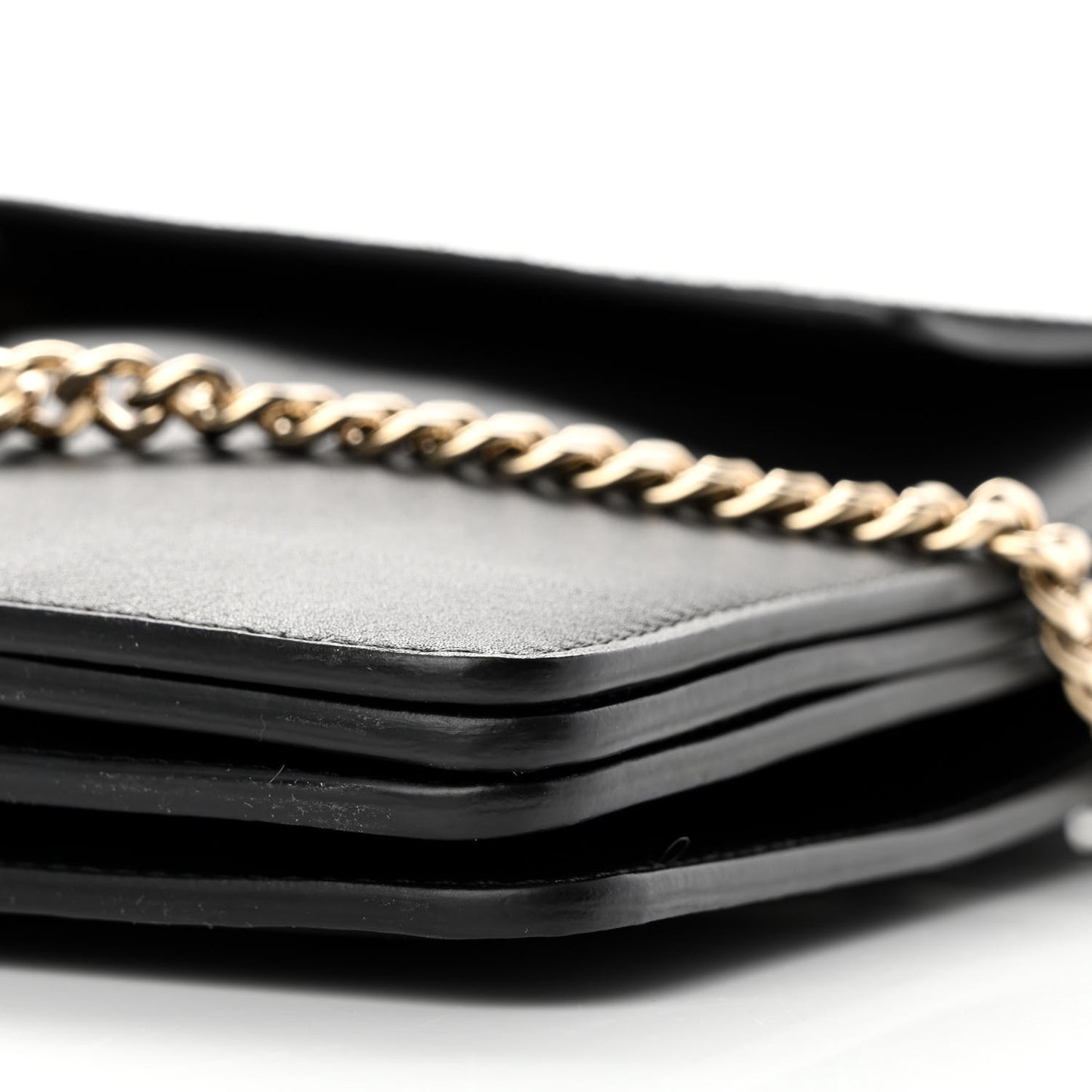 Suede Calfskin Medium Faye Shoulder Bag Black